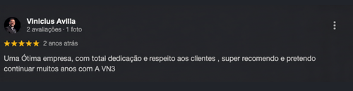 Depoimento de Vinicius Avilla sobre a VN3Condo